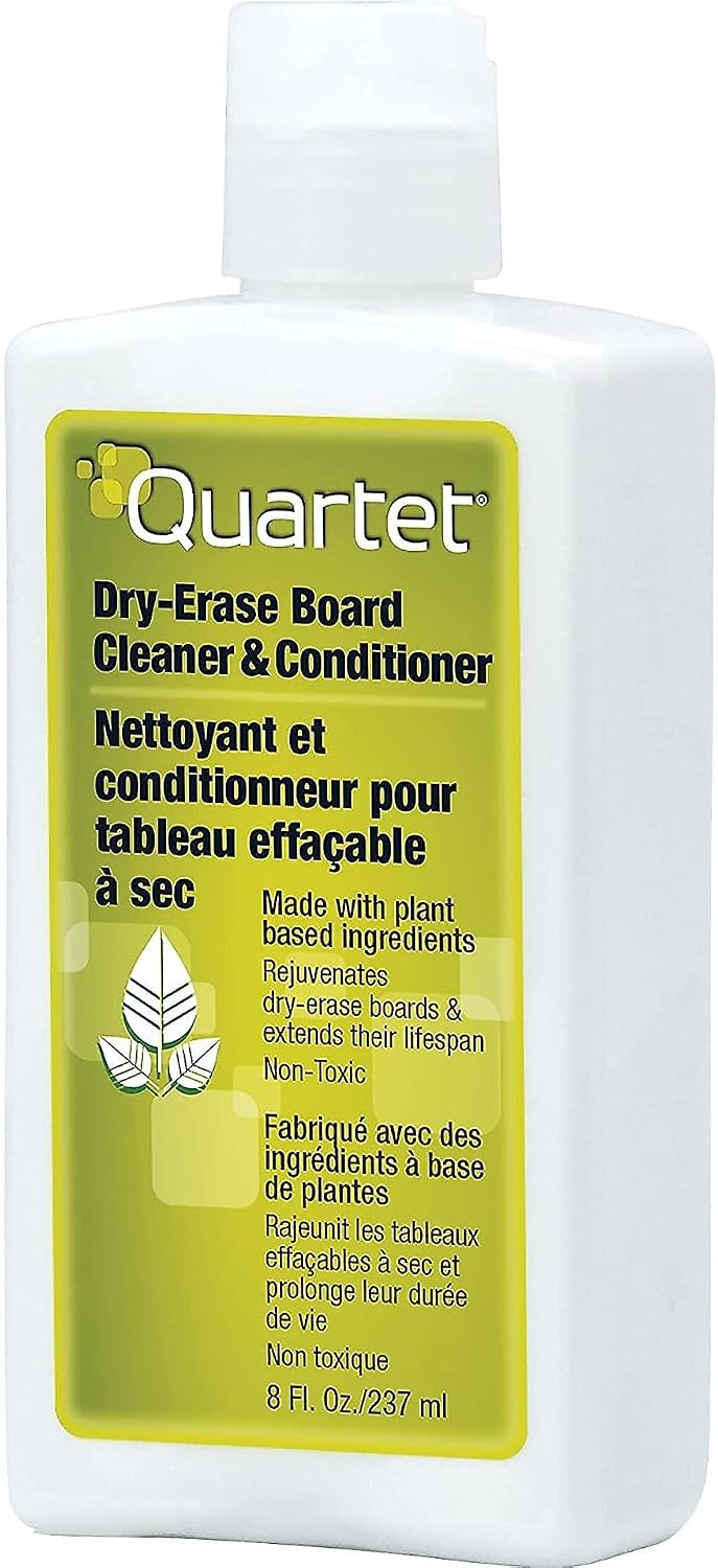 image:imageQuartet 551 Whiteboard ConditionerCleaner for Dry Erase Boards 8 oz Bottle8 Ounce Pack of 1