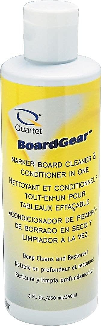image:imageQuartet 551 Whiteboard ConditionerCleaner for Dry Erase Boards 8 oz Bottle8 Ounce Pack of 1