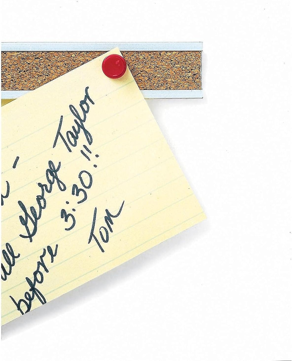 image:imageQuartet Bulletin Bar Pin Strip Cork Board 48 x 1 For Classroom Office Cubicle Aluminum Frame Z200648 x 1