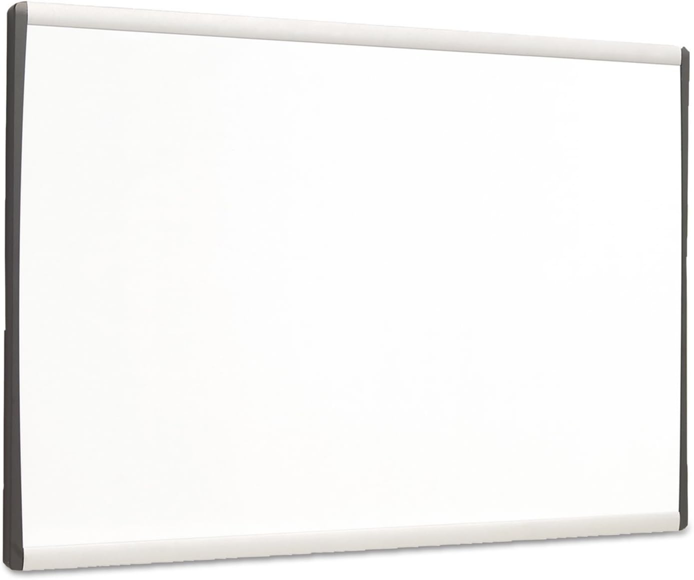 image:imageQuartet Bulletin Board 30 x 18 Corkboard Cubicle Arc Aluminum Frame ARCB301824W x 11H