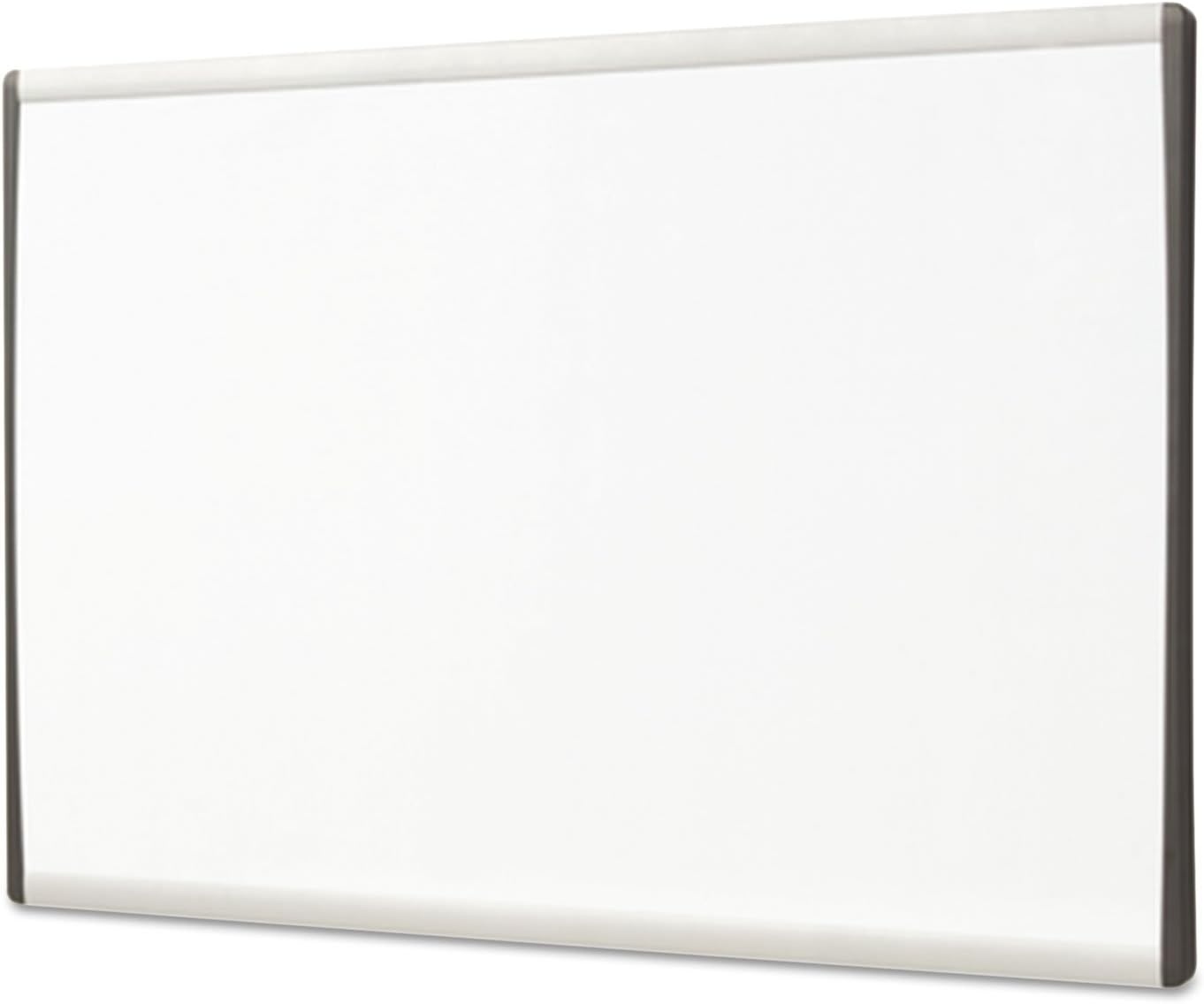 image:imageQuartet Bulletin Board 30 x 18 Corkboard Cubicle Arc Aluminum Frame ARCB301830W x 18H