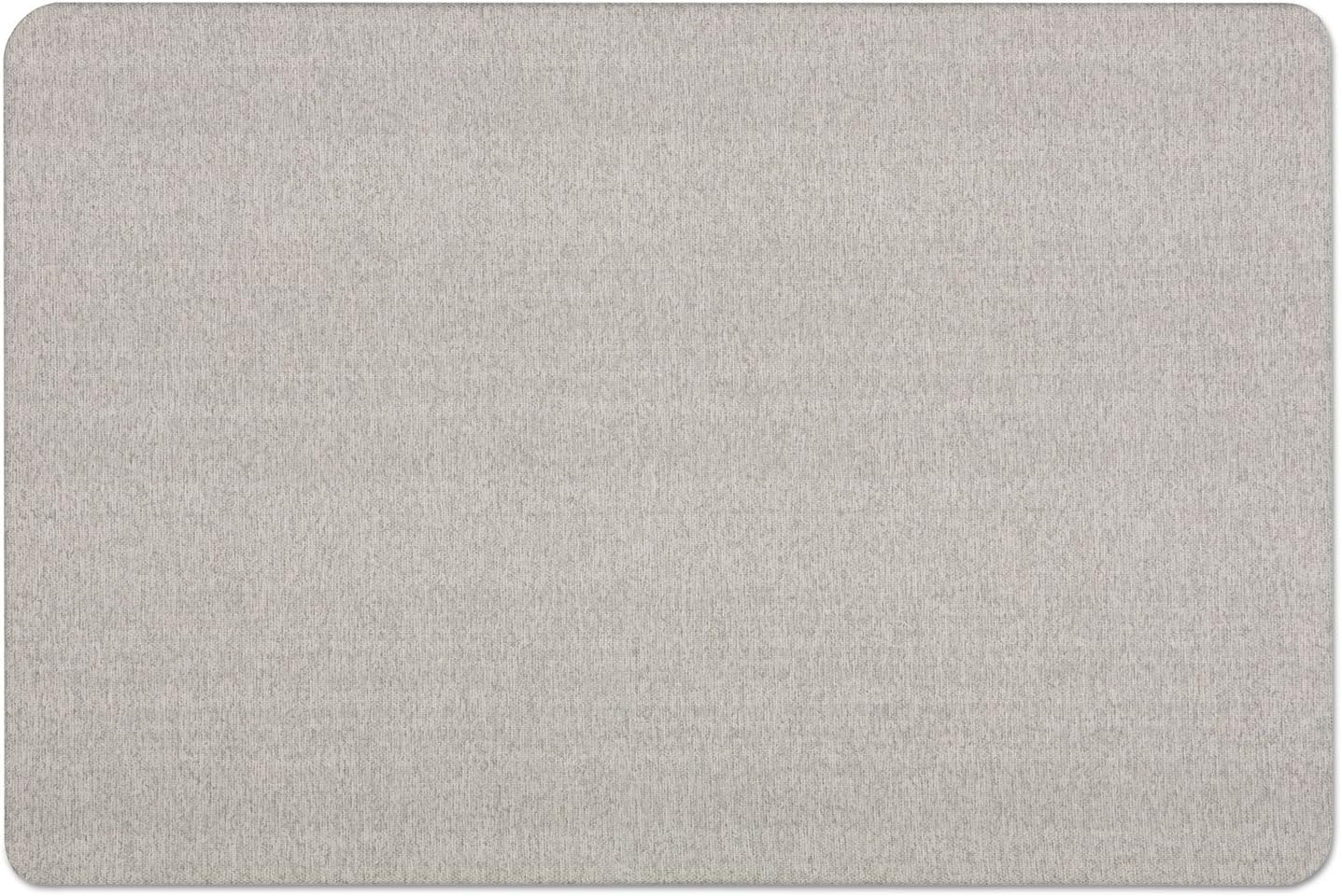 image:imageQuartet Bulletin Board 36W x 24H Fabric Cork Board Alternative for Office School or Home Dcor Gray 7683GGray
