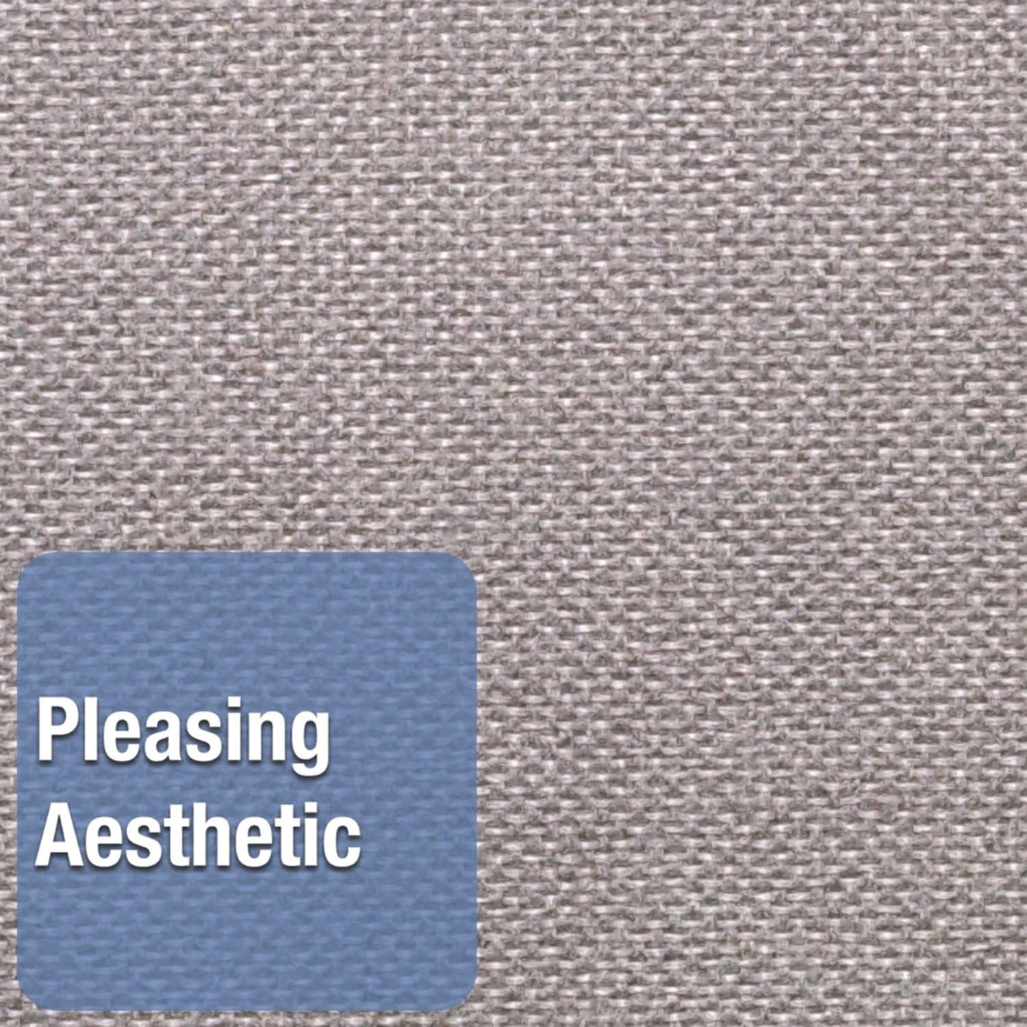image:imageQuartet Bulletin Board 36W x 24H Fabric Cork Board Alternative for Office School or Home Dcor Gray 7683GGray