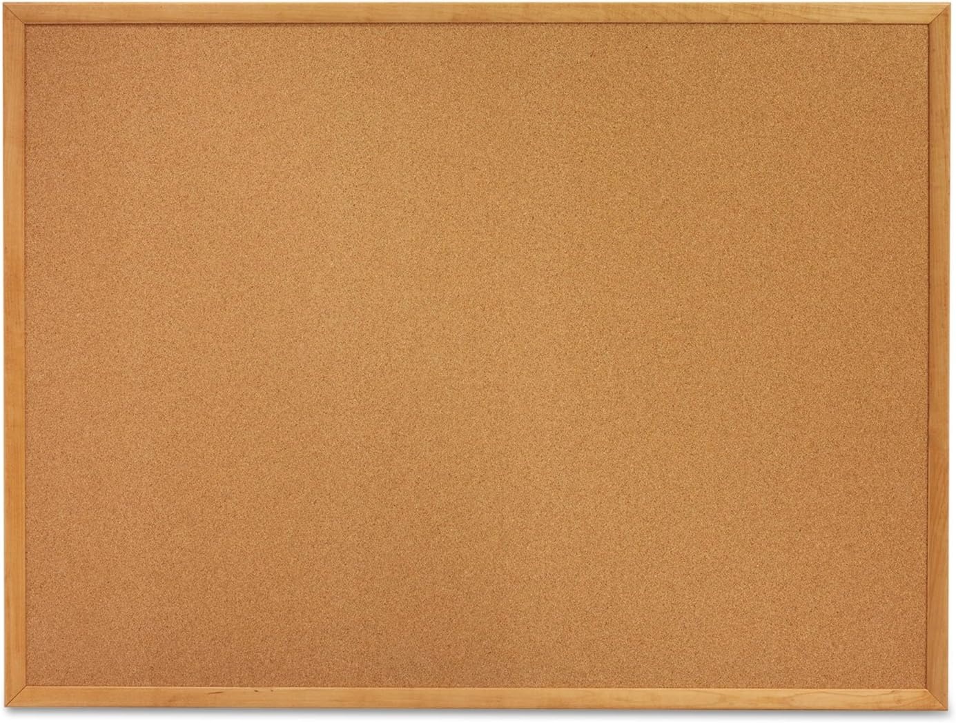 image:imageQuartet Cork Bulletin Board 24W x 18H Pin Board Black Aluminum Frame 2301BOak