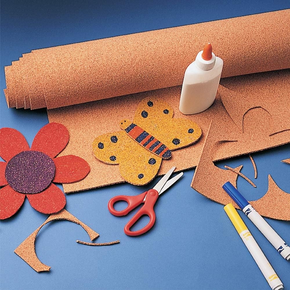 image:imageQuartet Cork Rolls Strips 24 x 48 inches Corkboard Bulletin Board Natural 1 Roll 10348 x 24