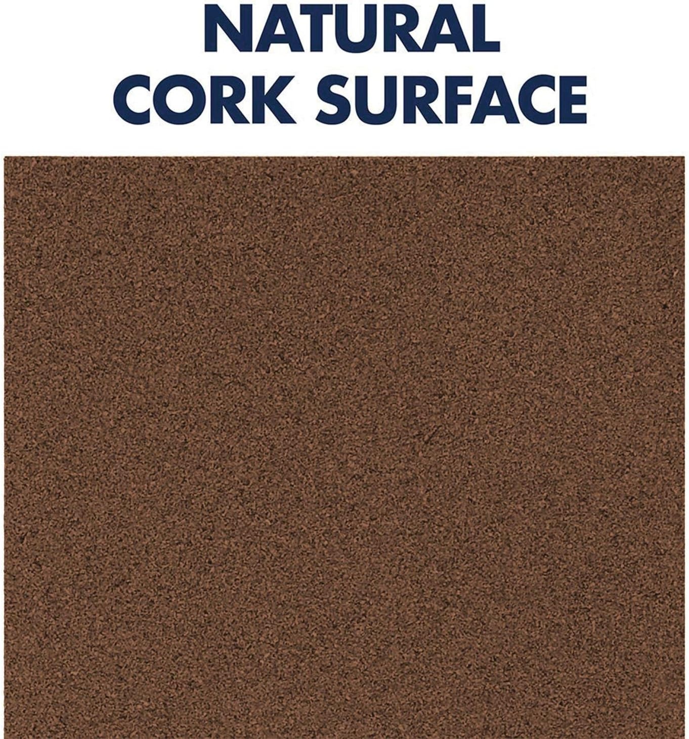 image:imageQuartet Cork Tiles Bulletin Board Cork Panels 12 x 12 x 38 Dark Brown 4 Pack 15050Q6 x 6
