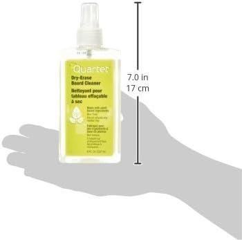 image:imageQuartet Dry Erase Board Cleaner Whiteboard Cleaning Spray 8 oz Bottle 920070EClear