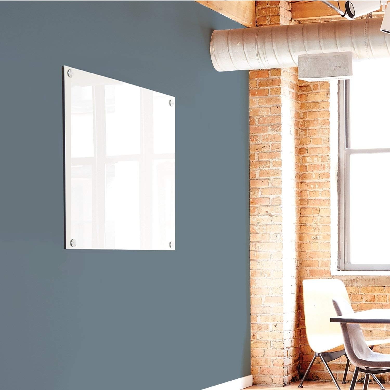 image:imageQuartet Dry Erase Board Magnetic Whiteboard 36 x 24 Glass Board for Wall Infinity Brilliance White G23624W48 x 48
