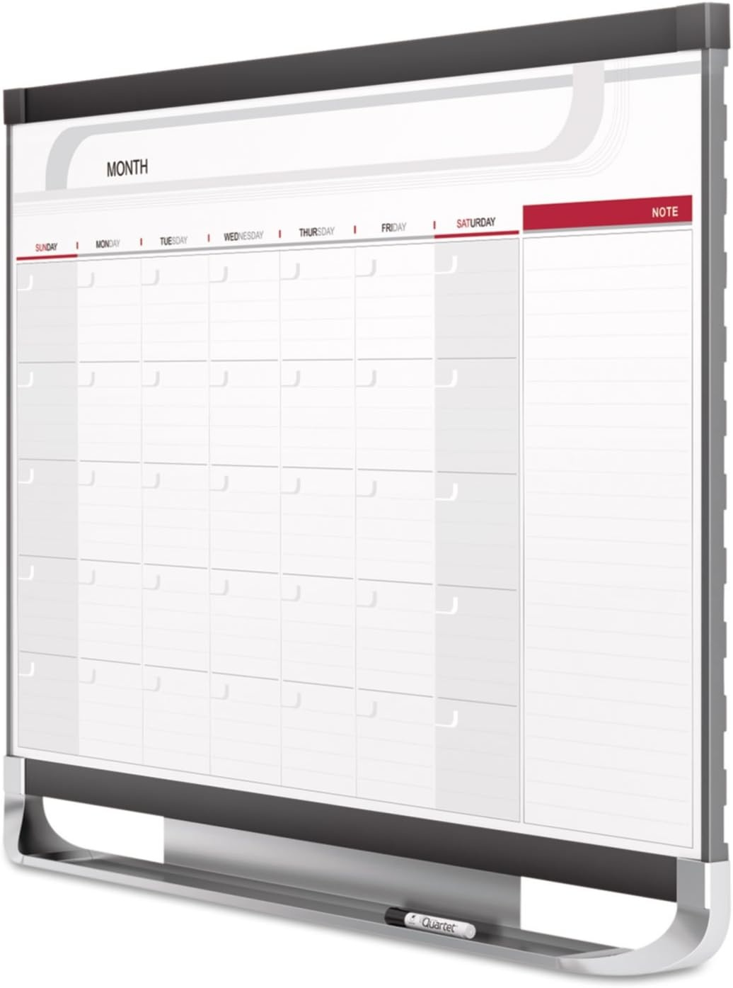 image:imageQuartet Dry Erase Calendar Board Planner Magnetic Whiteboard 3 x 2 Yearly Total Erase Surface Prestige 2 CP32P2Monthly