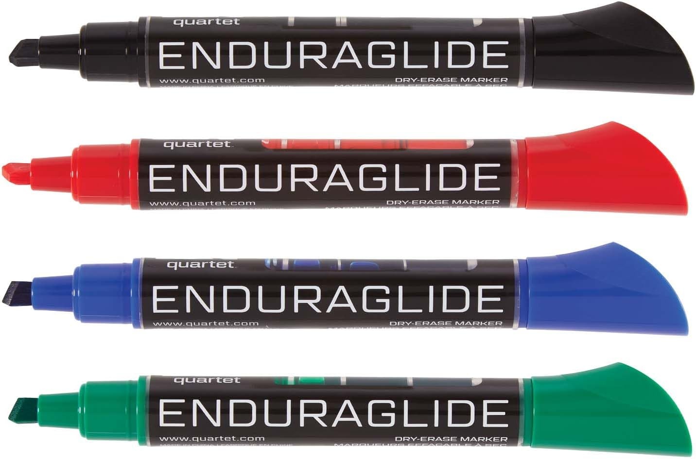 image:imageQuartet Dry Erase Markers Accessory Kit Includes 4 Chisel Point EnduraGlide Dry Erase Markers Whiteboard Eraser amp White Board Cleaning Spray Bottle for Teachers Home School amp Office 5001M4SK4 Count Pack of 1