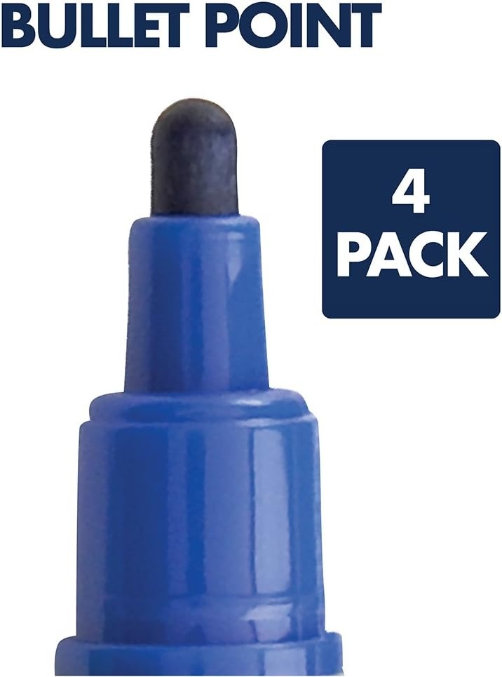 image:imageQuartet Dry Erase Markers Whiteboard Markers Chisel Tip EnduraGlide White Board Dry Erase Pens for Teachers Home School amp Office Supplies Blue 12 Pack 50013MAssorted