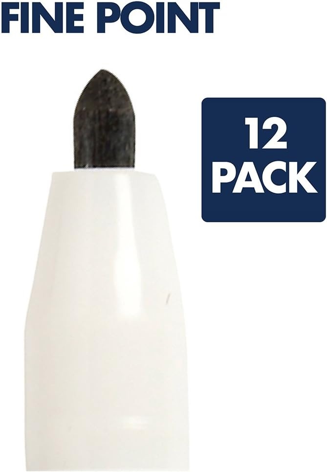 image:imageQuartet Dry Erase Markers Whiteboard Markers Fine Tip ReWritables Mini Magnetic Classic Colors 6 Pack 51659312QBlack