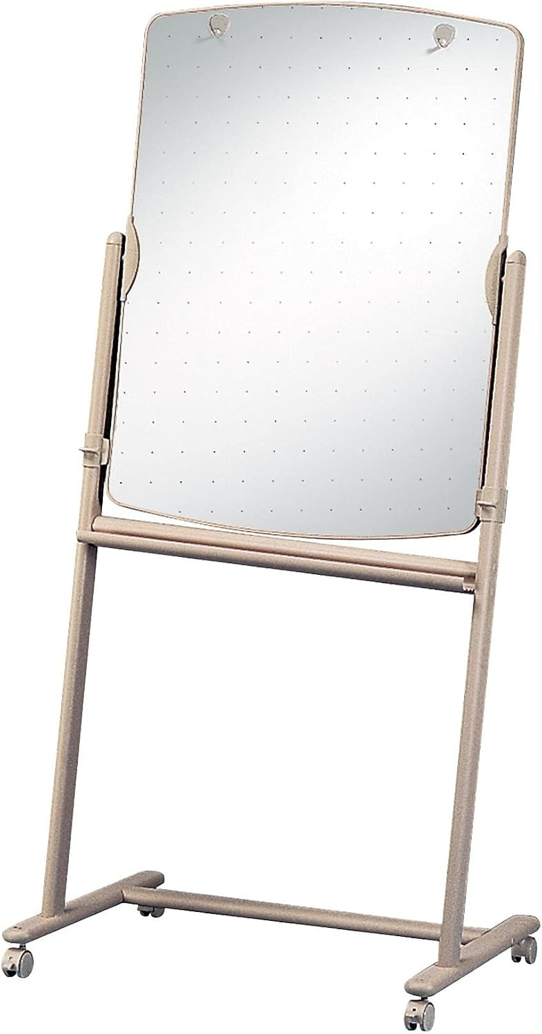 image:imageQuartet Easel 72 High 31 x 41 Total Erase Whiteboard Reversibile Mobile Neutral Frame 300TE