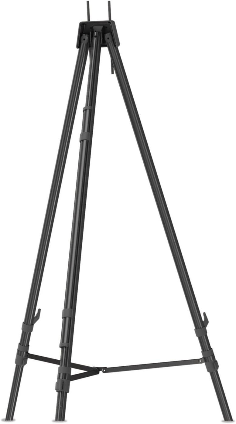 image:imageQuartet Easel Aluminum Lightweight Telescoping 66 Max Height Supports 25 lbs Black 51EBlack