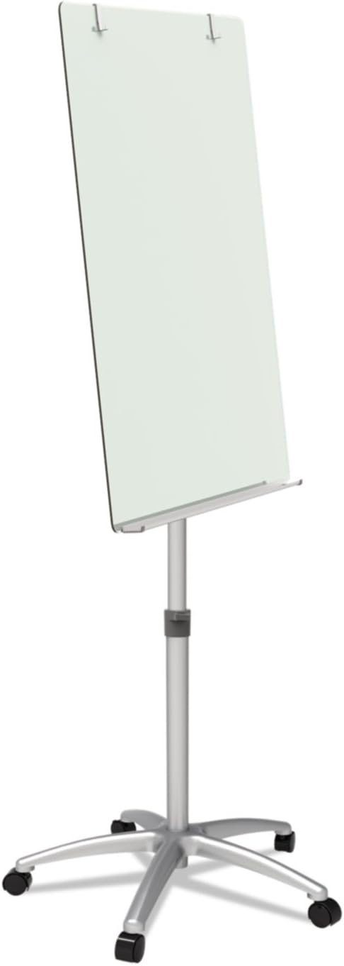 image:imageQuartet Easel Magnetic Glass Whiteboard 4 x 3 Reversible Portable Flip Chart Holder Infinity ECM43G36W x 67H