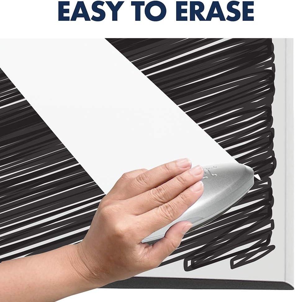 image:imageQuartet Easel Magnetic WhiteboardFlipchart 3 x 2 Compass Mobile Presentation Graphite Frame ECM32EU36W x 77H