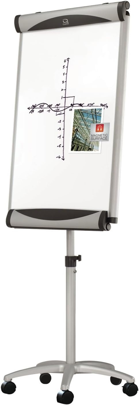image:imageQuartet Easel Mobile Magnetic Whiteboard Flip Chart 27 x 41 Inches Euro Premium EU2000TE