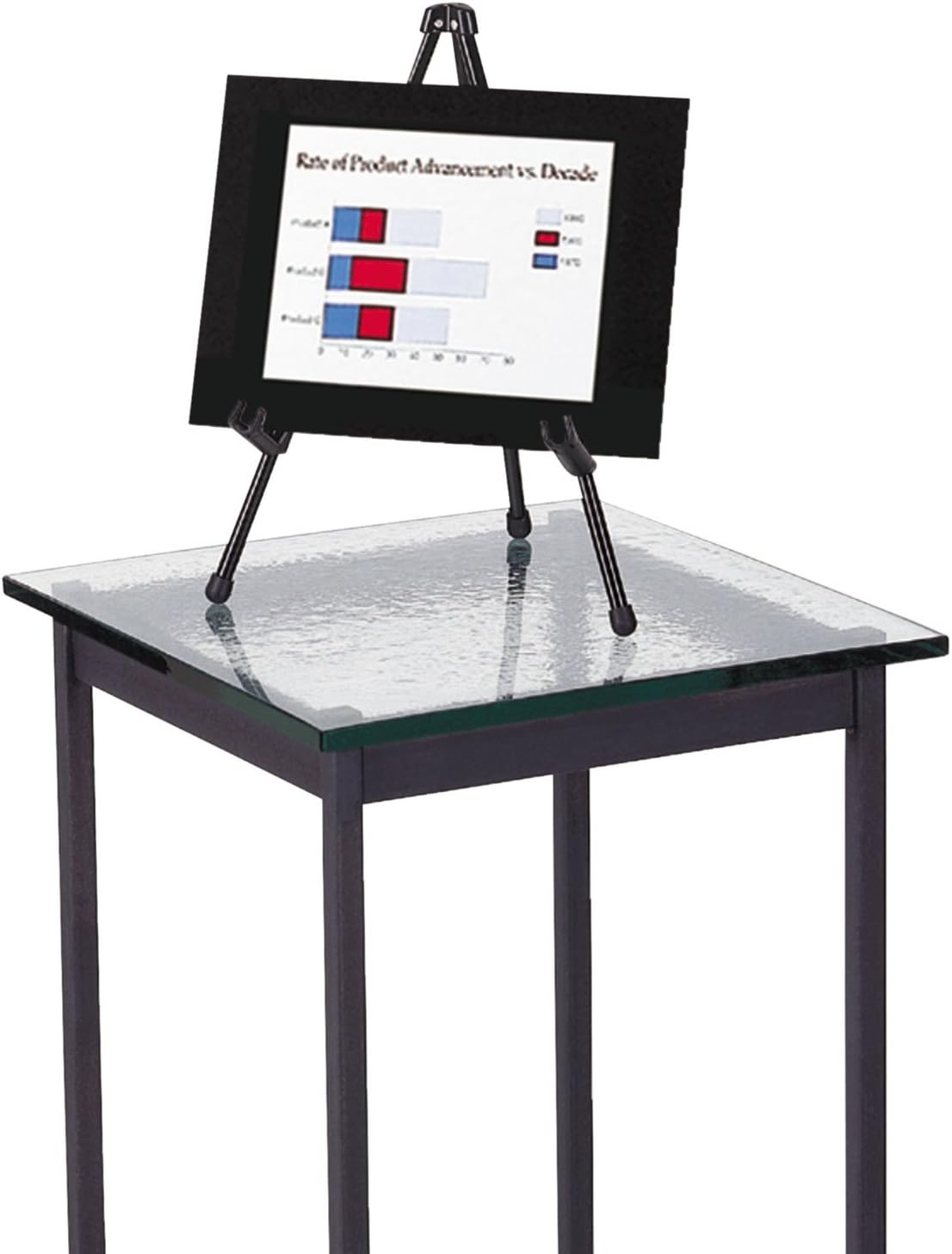 image:imageQuartet Easel Tabletop Instant 14 High Supports up to 5 lbs Portable amp Collapsible Black 28EEach