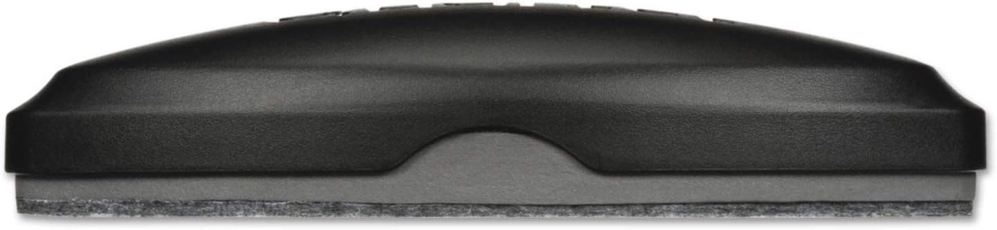 image:imageQuartet Eraser 2in1 WhiteboardChalkboard Magnetic 612x138 Oval Black BFEB2612 x 138