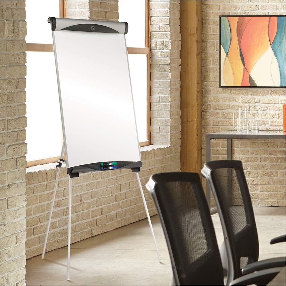 image:imageQuartet Euro Magnetic Dry Erase Presentation Easel 27 x 39 Inches EU500E
