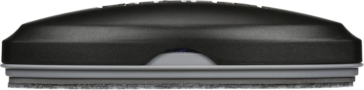 image:imageQuartet Glass Dry Erase White Board Eraser Magnetic Whiteboard Eraser Silver SFEB3Black
