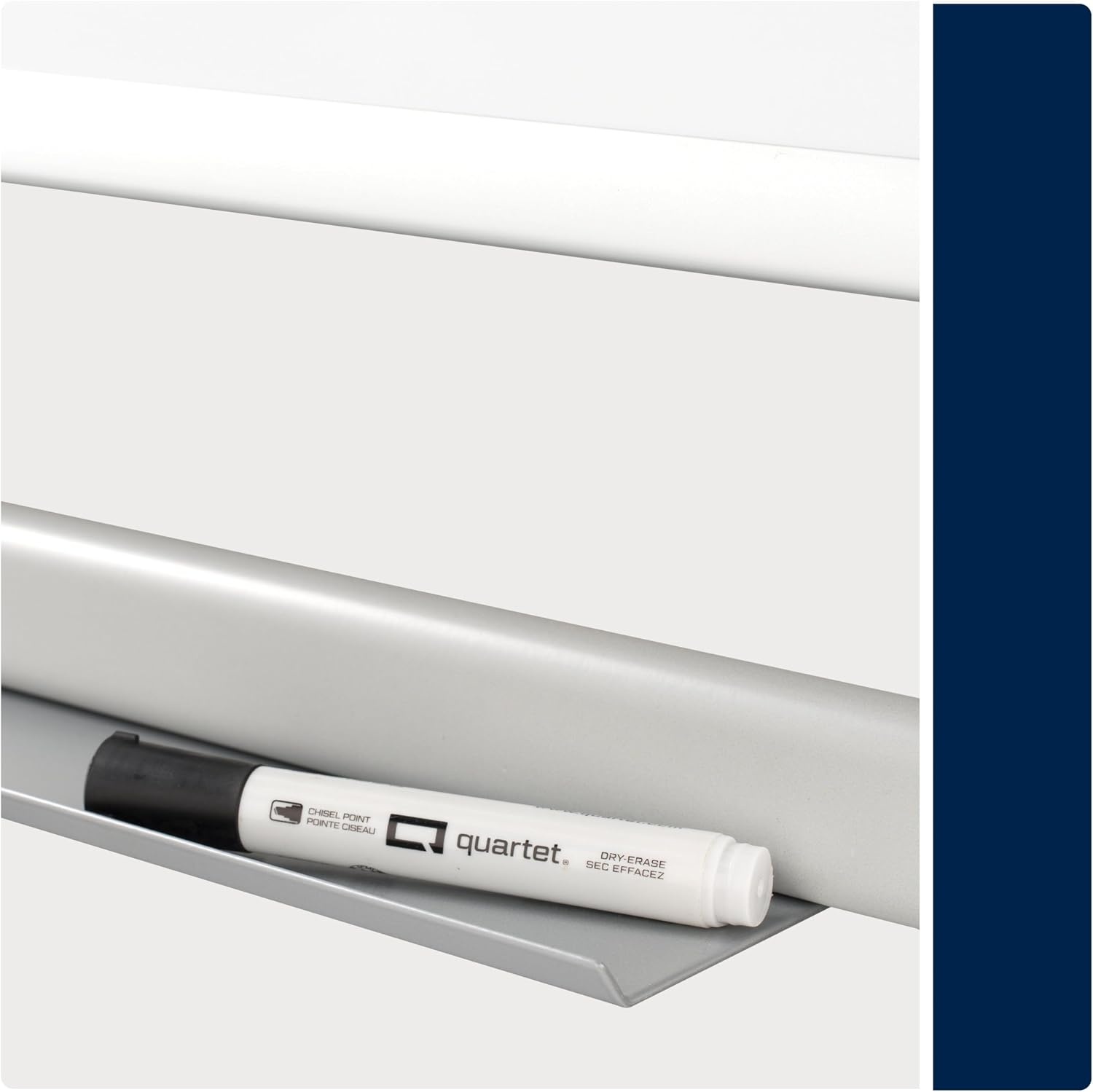 image:imageQuartet Magnetic DryErase Board 48 x 36 4 x 3 NanoClean Easel Whiteboard DoubleSided Silver Frame Q284836A01R