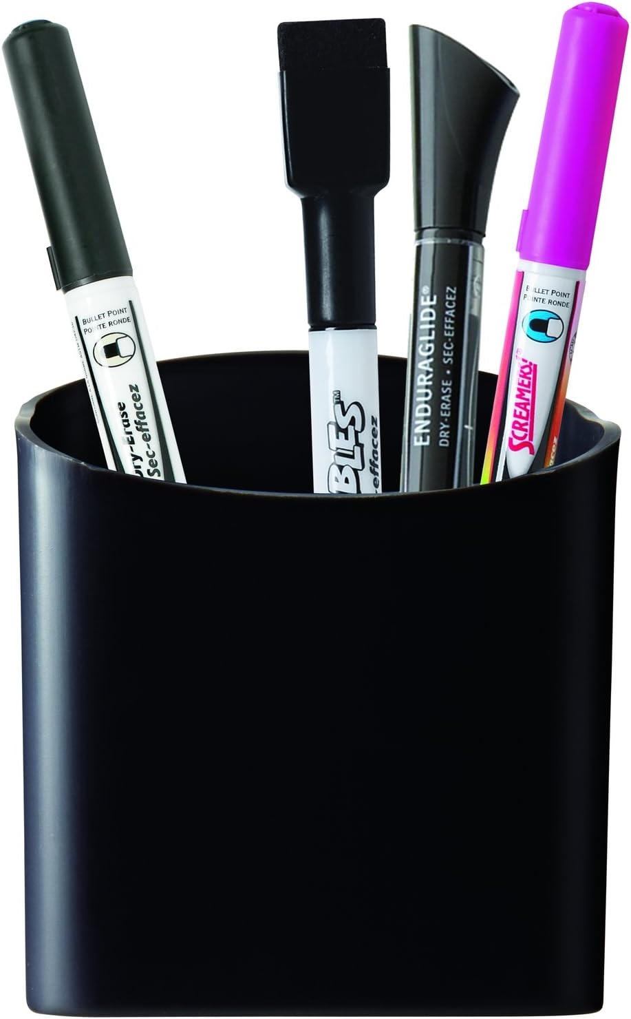 image:imageQuartet Magnetic Pen and Pencil Cup Holder Black 48120BKBlack