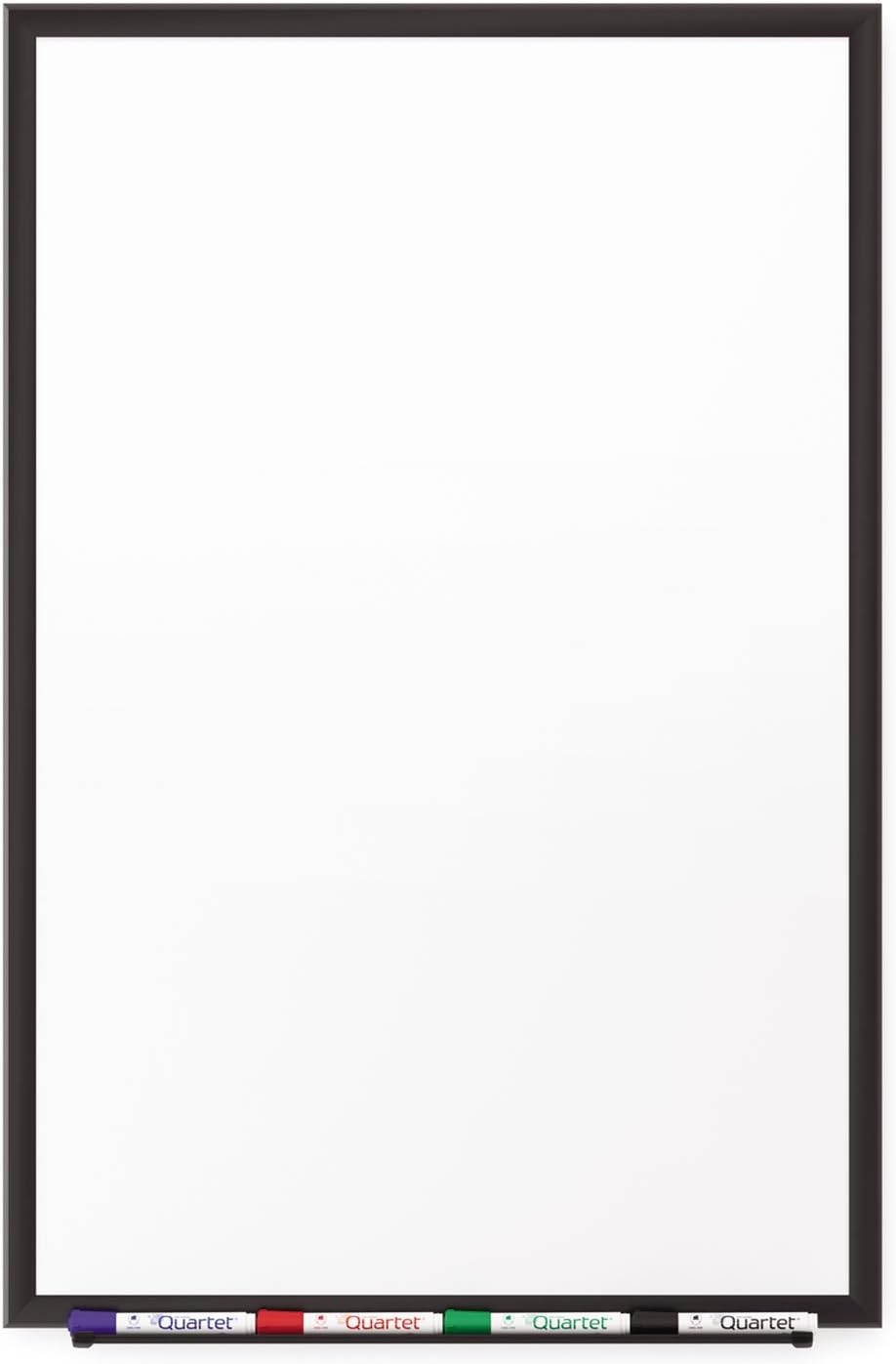 image:imageQuartet Magnetic Porcelain Whiteboard 5 x 3 White Board Premium Duramax Black Aluminum Frame 2545BBlack