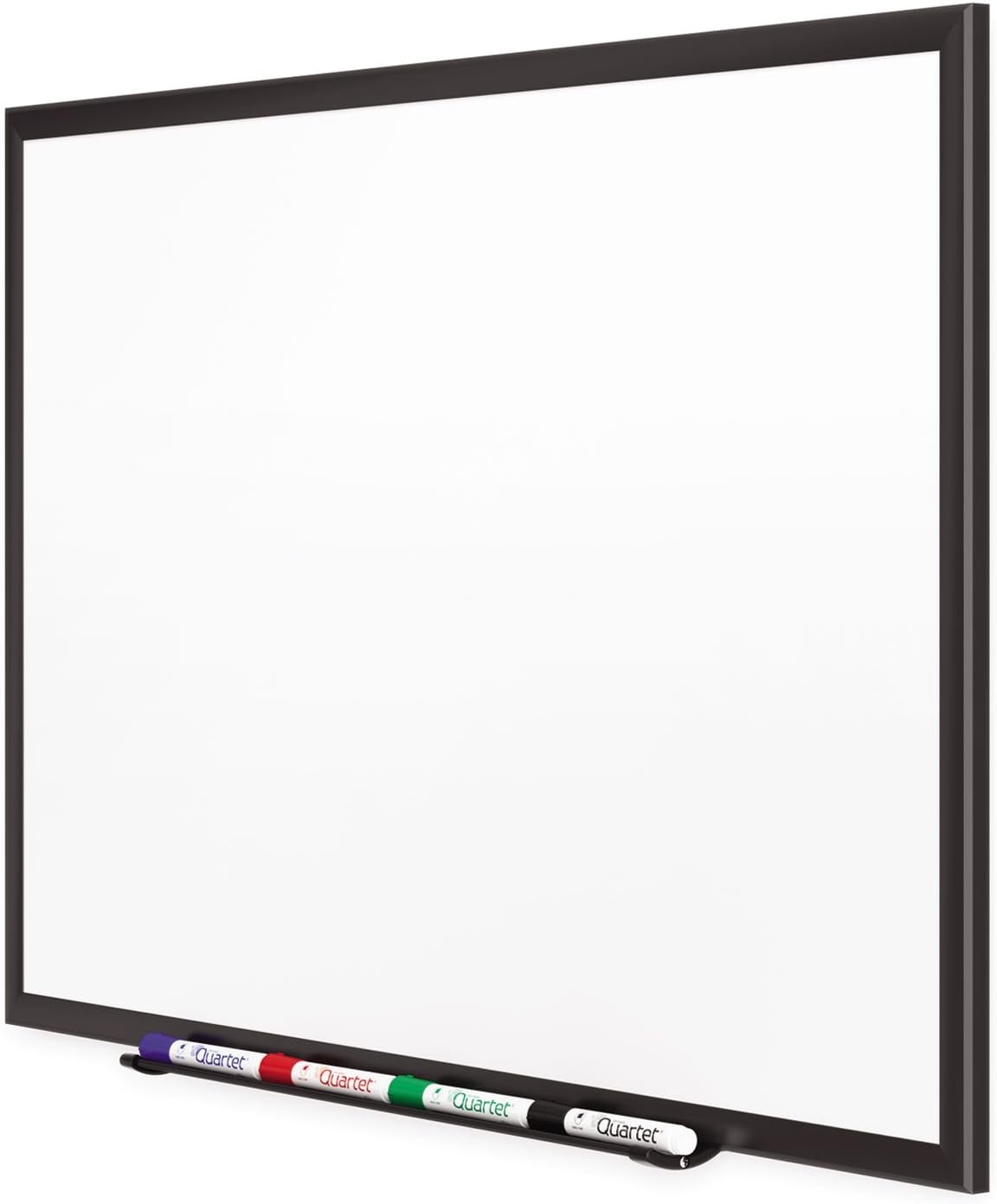 image:imageQuartet Magnetic Porcelain Whiteboard 5 x 3 White Board Premium Duramax Black Aluminum Frame 2545BBlack