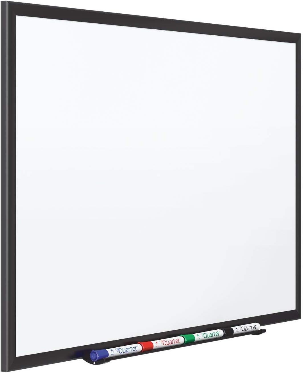 image:imageQuartet Magnetic Porcelain Whiteboard 5 x 3 White Board Premium Duramax Black Aluminum Frame 2545BBlack