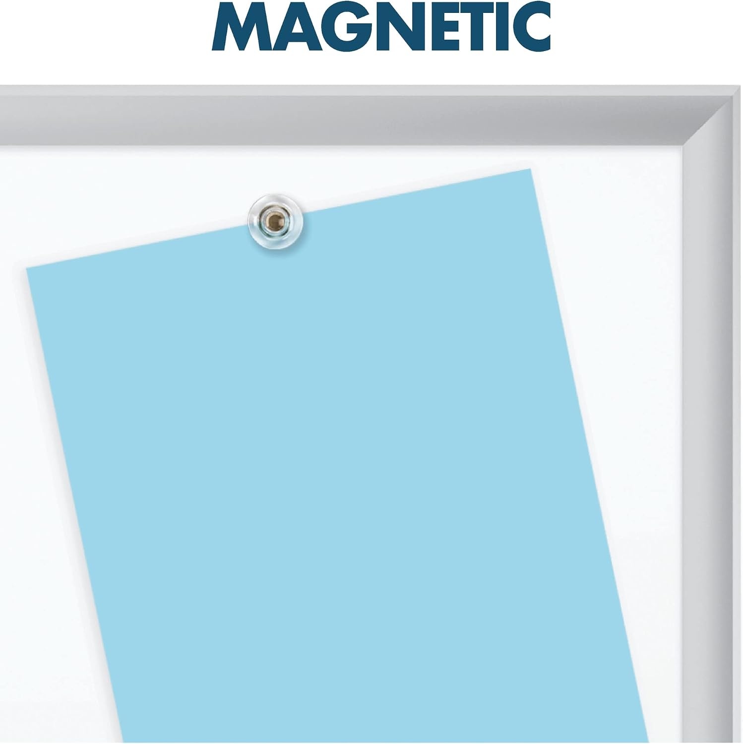 image:imageQuartet Magnetic Porcelain Whiteboard 5 x 3 White Board Premium Duramax Black Aluminum Frame 2545BSilver