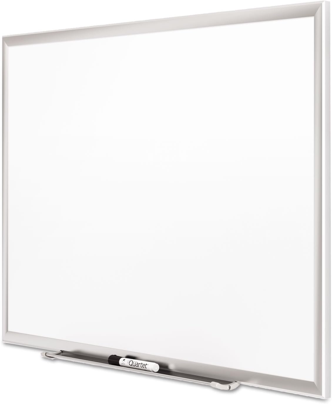 image:imageQuartet Magnetic Porcelain Whiteboard 5 x 3 White Board Premium Duramax Black Aluminum Frame 2545BSilver