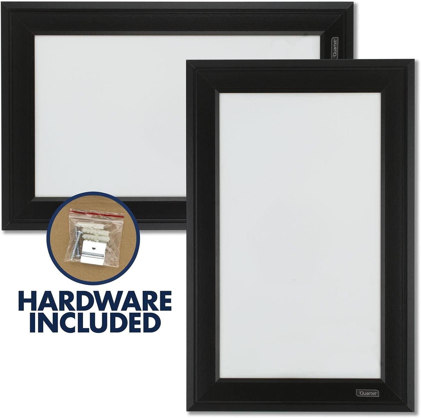 image:imageQuartet Magnetic Whiteboard 11 x 17 Small White Board for Wall Dry Erase Board for Kids Perfect for Home Office amp Home School Supplies Dry Erase Marker Magnets Black Frame 7928011W x 17H