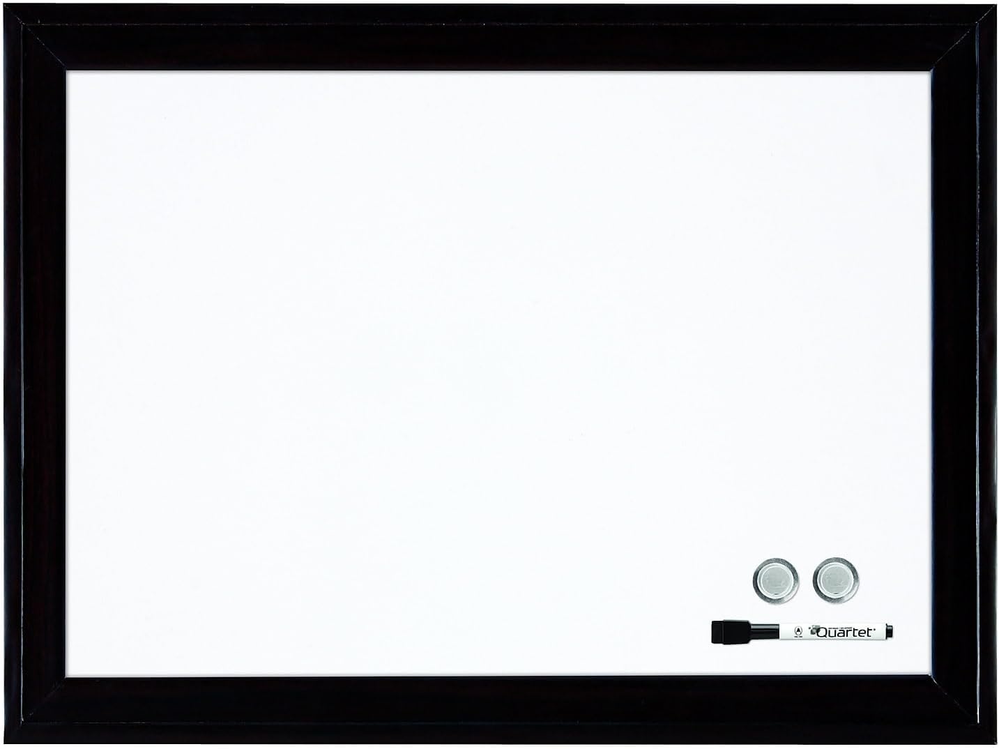 image:imageQuartet Magnetic Whiteboard 11 x 17 Small White Board for Wall Dry Erase Board for Kids Perfect for Home Office amp Home School Supplies Dry Erase Marker Magnets Black Frame 7928017W x 23H