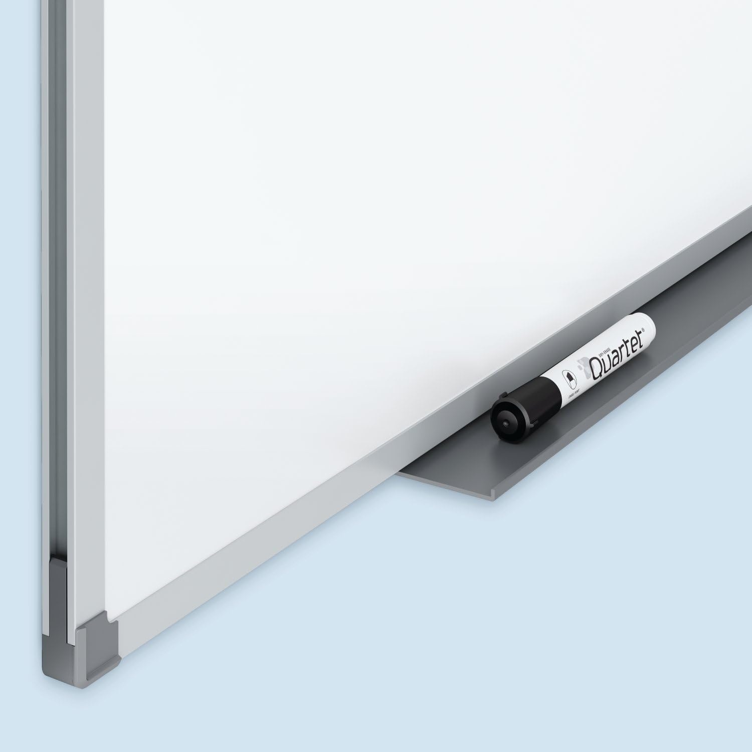 image:imageQuartet Magnetic Whiteboard 4 x 3 Feet Silver Aluminum Frame Standard Duramax Porcelain 8551648W x 36H