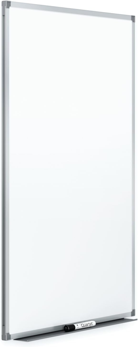 image:imageQuartet Magnetic Whiteboard 4 x 3 Feet Silver Aluminum Frame Standard Duramax Porcelain 8551648W x 36H