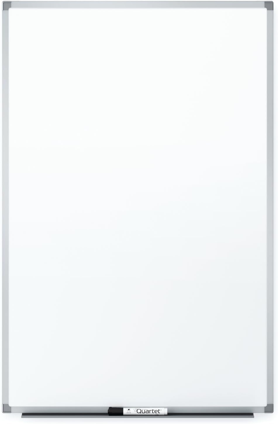 image:imageQuartet Magnetic Whiteboard 4 x 3 Feet Silver Aluminum Frame Standard Duramax Porcelain 8551696W x 48H