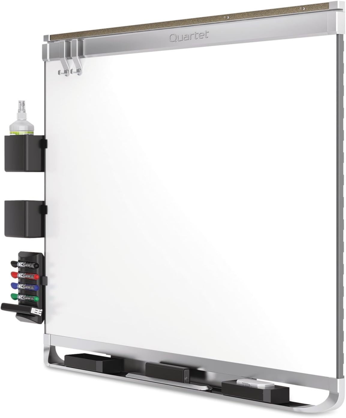 image:imageQuartet Magnetic Whiteboard Porcelain White Board Dry Erase Board 8 x 4 Aluminum Frame Prestige 2 Duramax P558AP2Aluminum