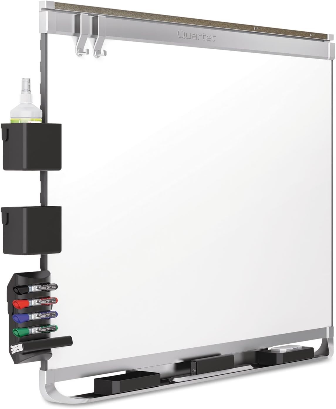 image:imageQuartet Magnetic Whiteboard Porcelain White Board Dry Erase Board 8 x 4 Aluminum Frame Prestige 2 Duramax P558AP2Aluminum