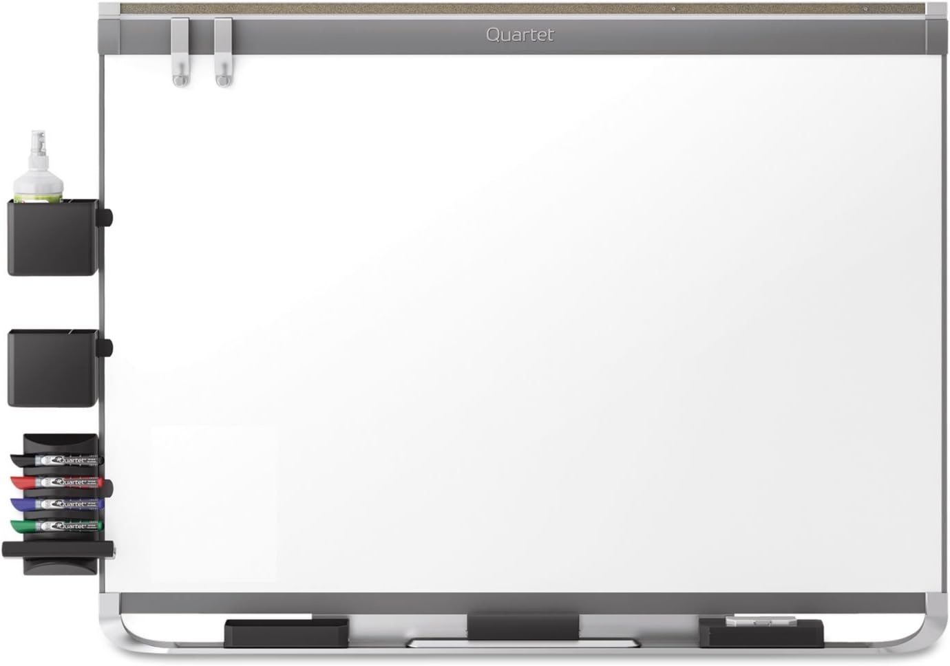 image:imageQuartet Magnetic Whiteboard Porcelain White Board Dry Erase Board 8 x 4 Aluminum Frame Prestige 2 Duramax P558AP2Graphite