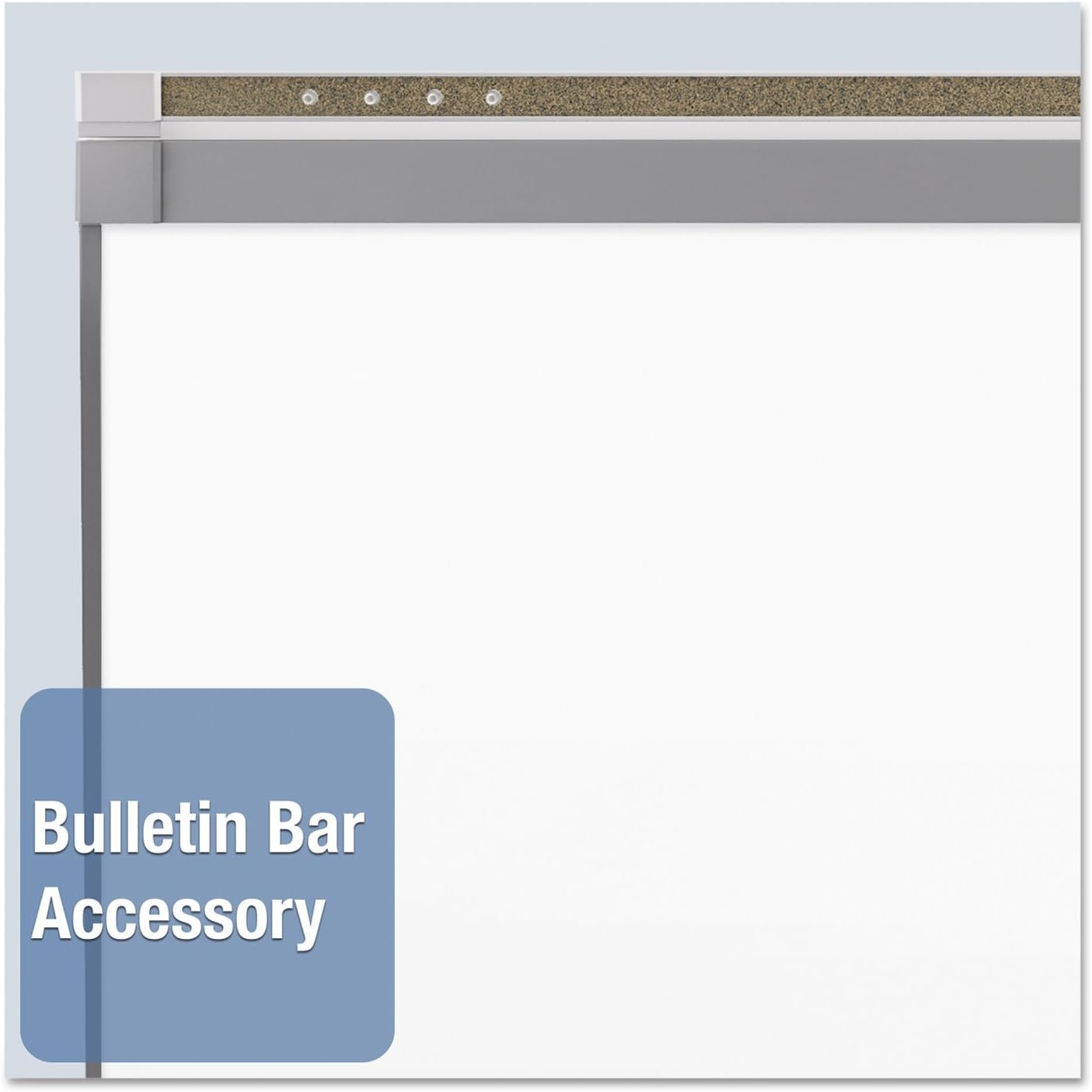 image:imageQuartet Magnetic Whiteboard Porcelain White Board Dry Erase Board 8 x 4 Aluminum Frame Prestige 2 Duramax P558AP2Graphite