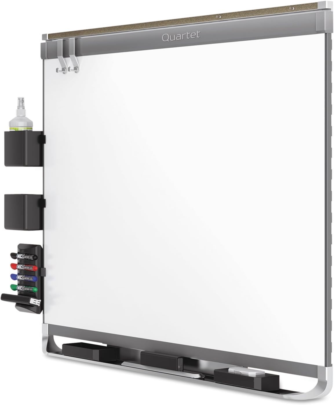 image:imageQuartet Magnetic Whiteboard Porcelain White Board Dry Erase Board 8 x 4 Aluminum Frame Prestige 2 Duramax P558AP2Graphite