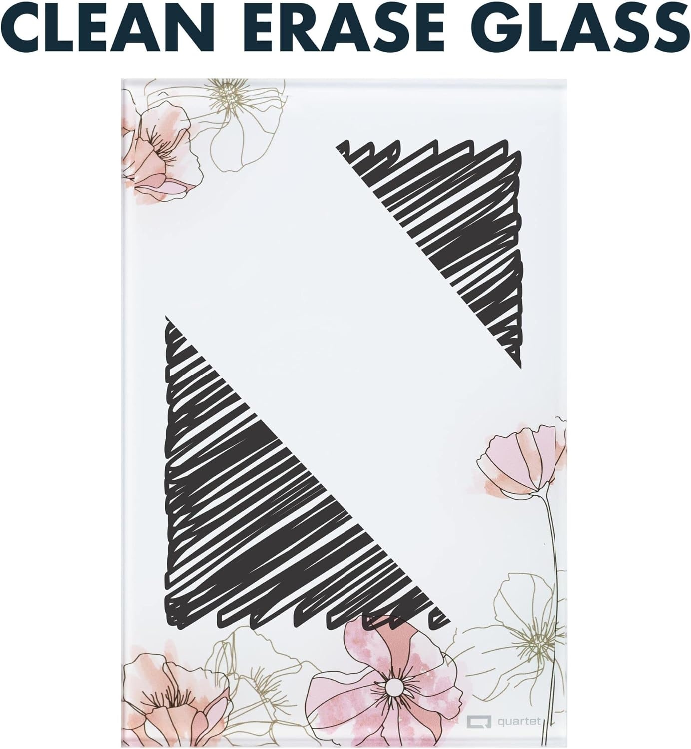 image:imageQuartet Portable Glass DryErase Pad 5 x 8 Closeable Cover Kickstand Desktop White Board Notepad Travel Blue Q090GDPN03Dot