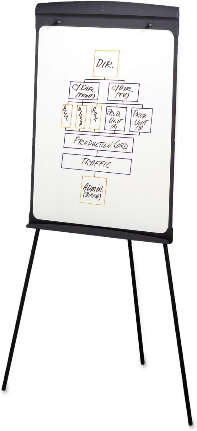 image:imageQuartet Standard Magnetic DryErase Easel DualPurpose Writing BoardFlipchart 67E