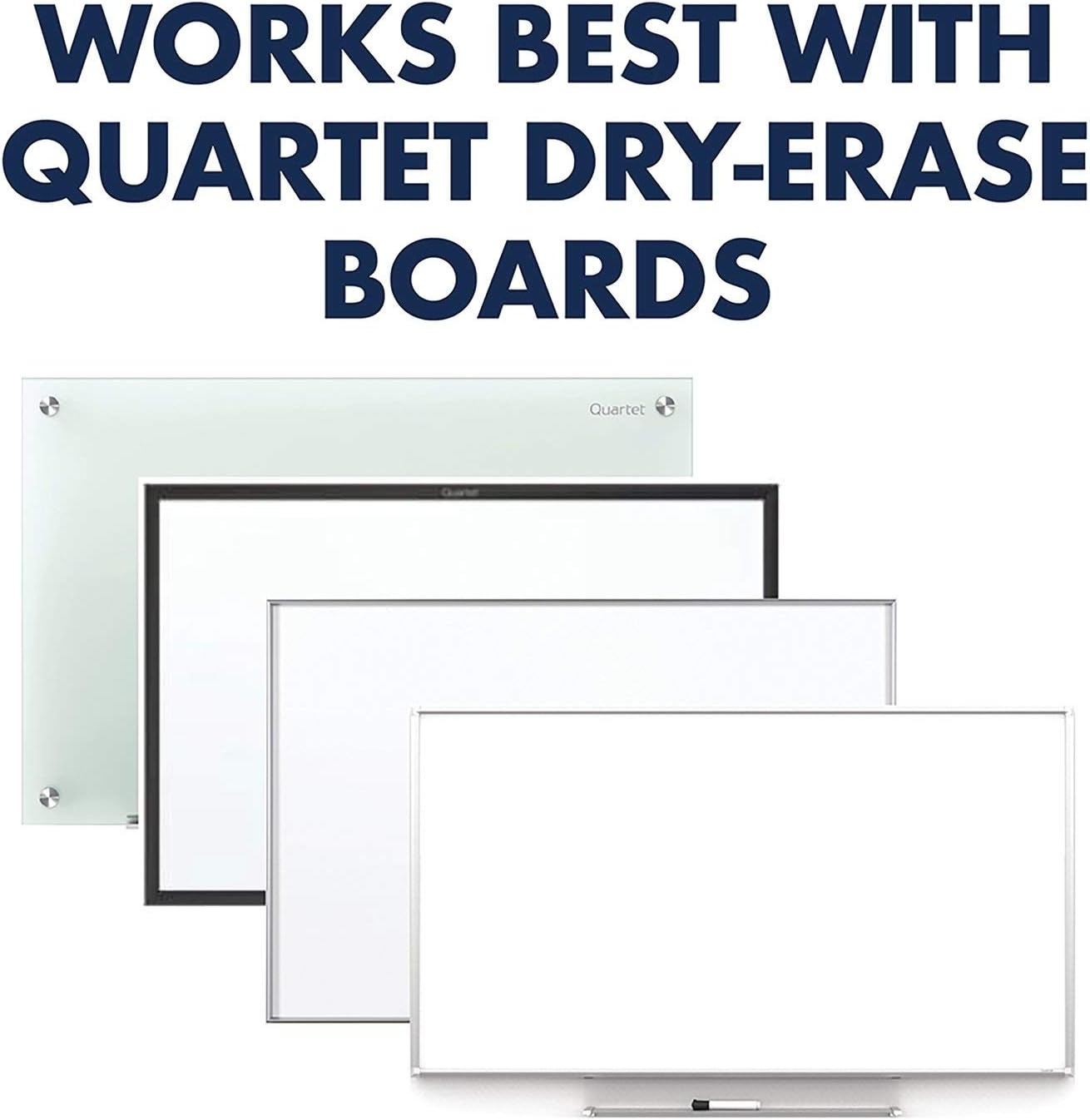 image:imageQuartet White Board Dry Erase Board Eraser 5 x 2 Max Clean for Dry Erase Markers Includes Magnetic Caddy Holder Home School Supplies amp Home Office Accessories WhiteGray DFEB45 x 2 Pack of 1
