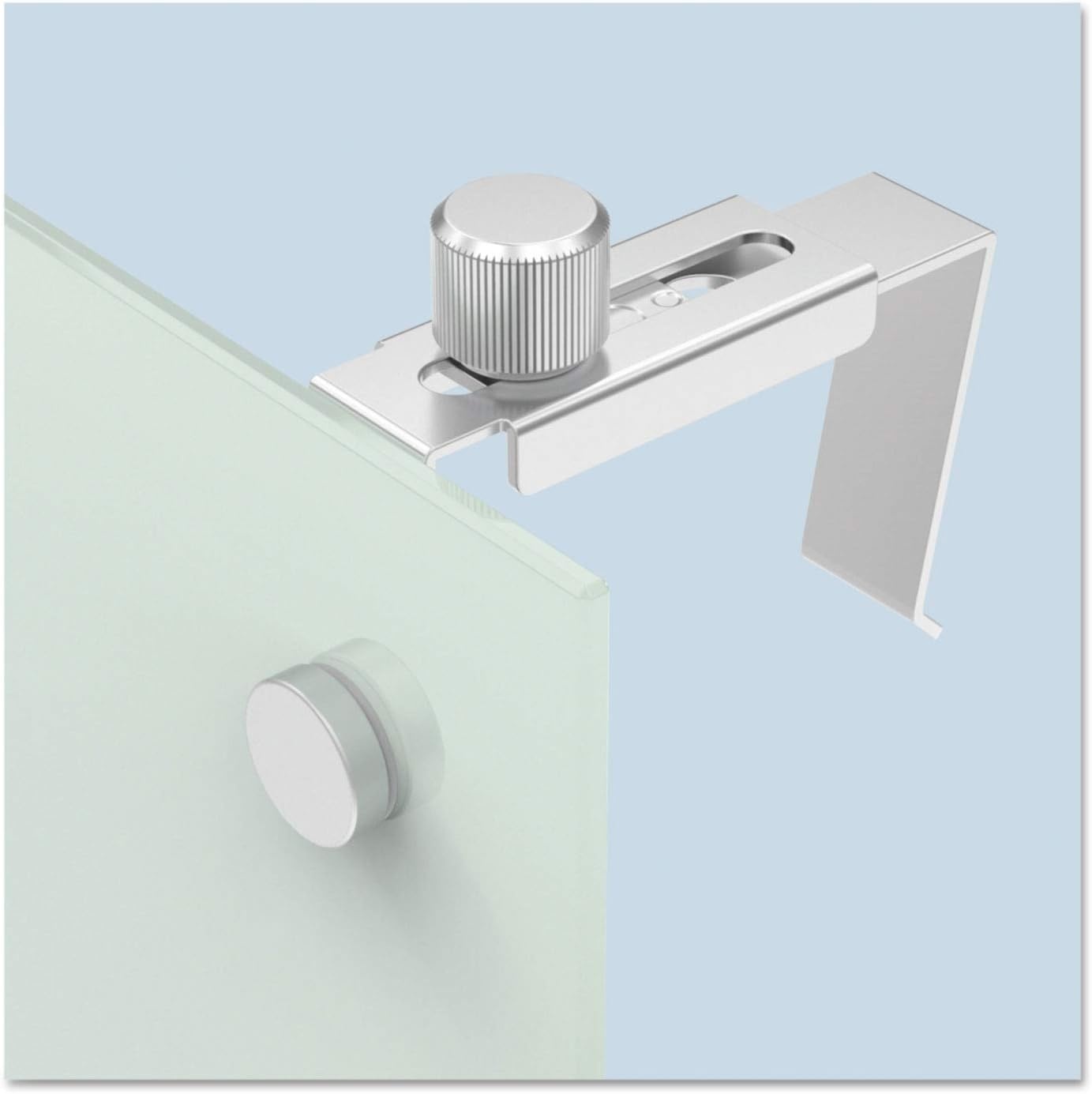 image:imageQuartet Whiteboard Glass Dry Erase Board Magnetic 30 x 18 Infinity Frameless Mounting White Surface Accessory Tray 1 Dry Erase Marker and 2 Glass Board Magnets PDEC183030W x 18H