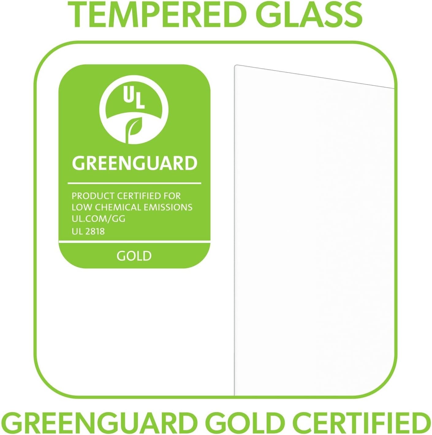 image:imageQuartet Whiteboard Magnetic Dry Erase White Board Glass 28 x 50 VerticalOnly Frameless InvisaMount White Q012850IMW42W x 74H