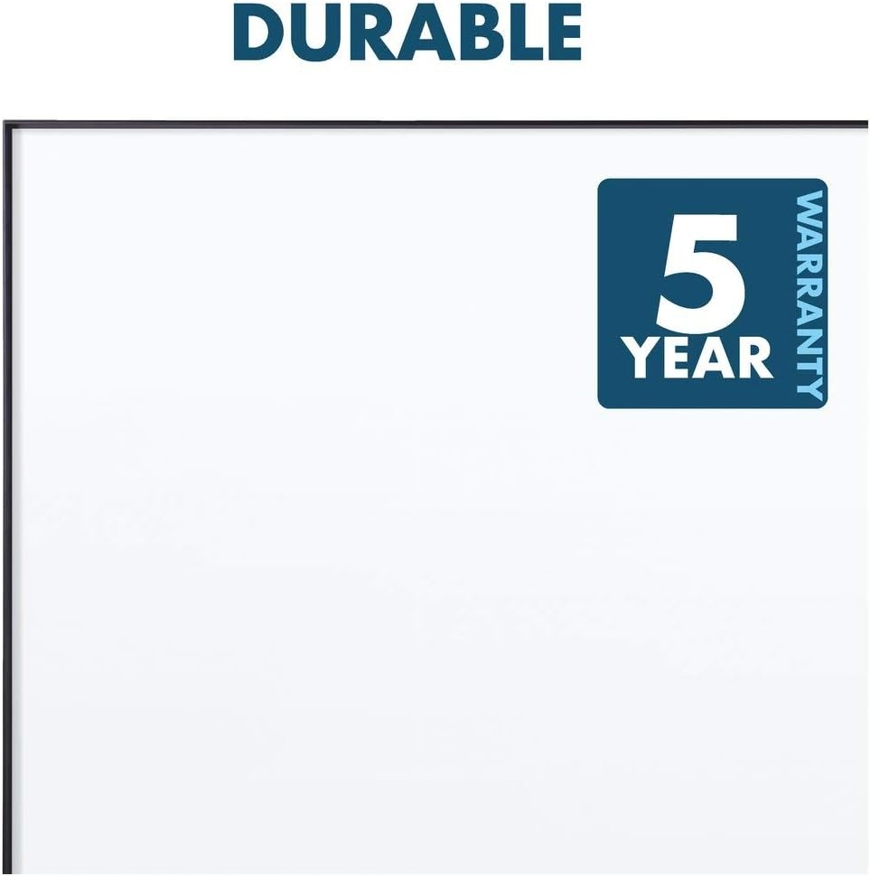 image:imageQuartet WhiteboardDry Erase Board Magnetic 3x2 Fusion NanoClean Black Aluminum Frame NA3624FBBlack