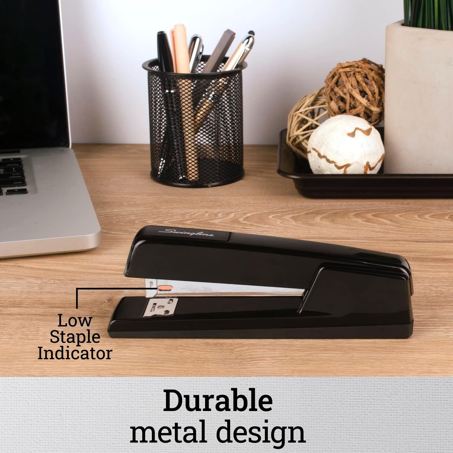 image:imageSwingline 747 Classic Stapler 30 Sheet Capacity Jam Free Metal Black 74701Black