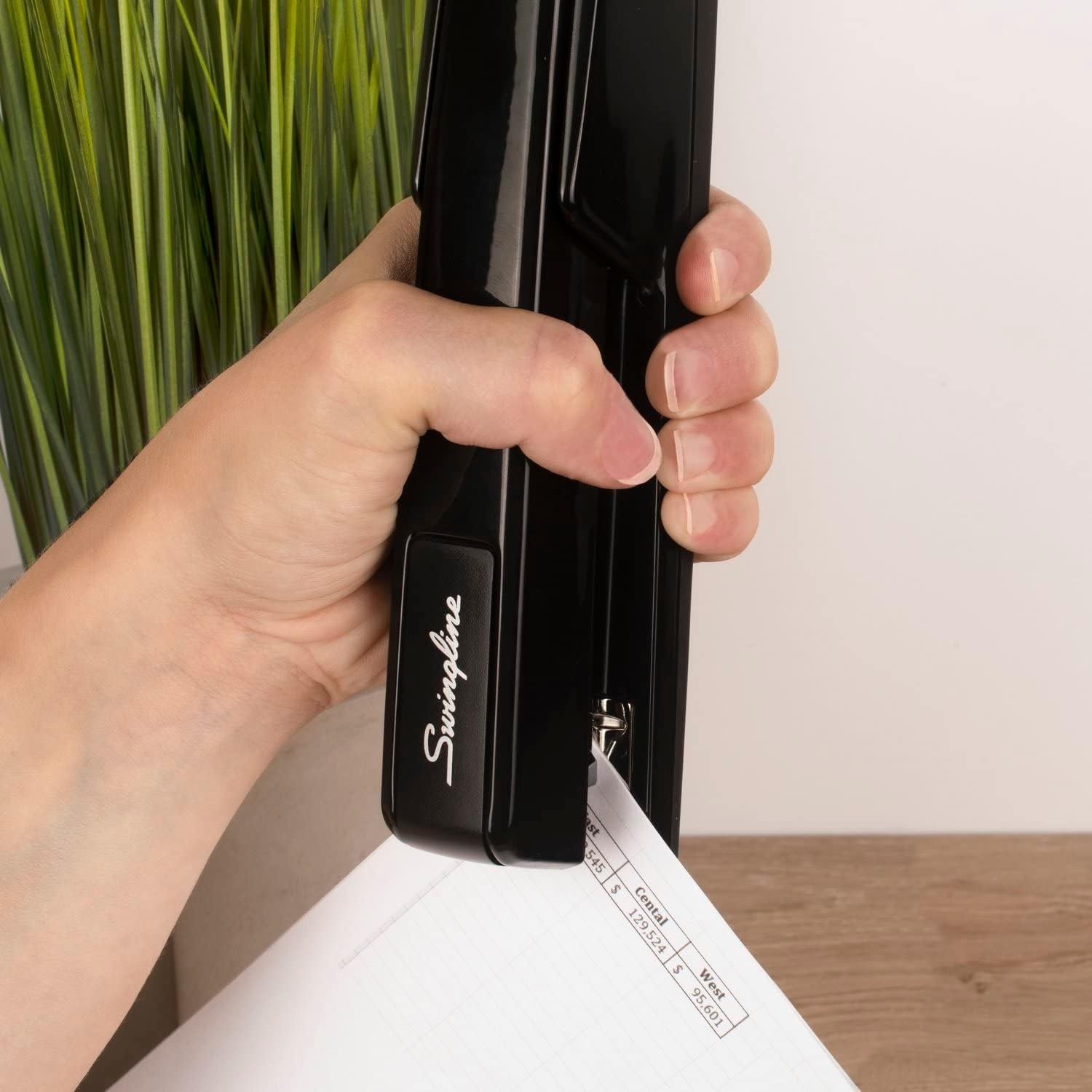 image:imageSwingline 747 Classic Stapler 30 Sheet Capacity Jam Free Metal Black 74701Black